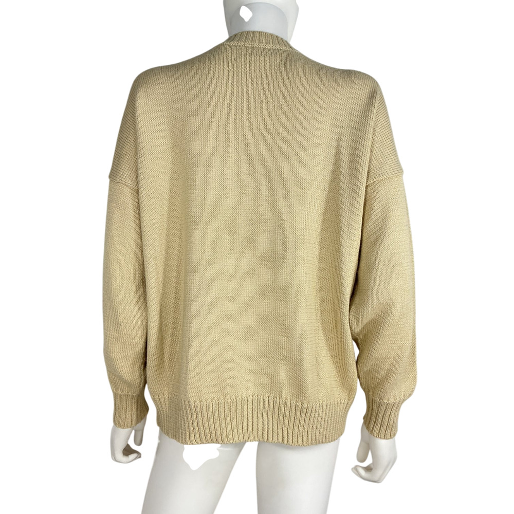 The Great Cozy Beige Stable Sweater Size 0 - Picture 3 of 4